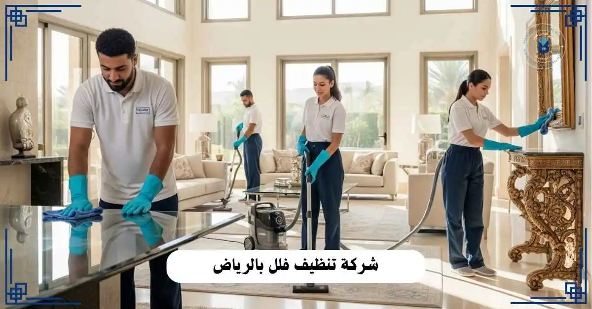 شركة تنظيف فلل بالرياض