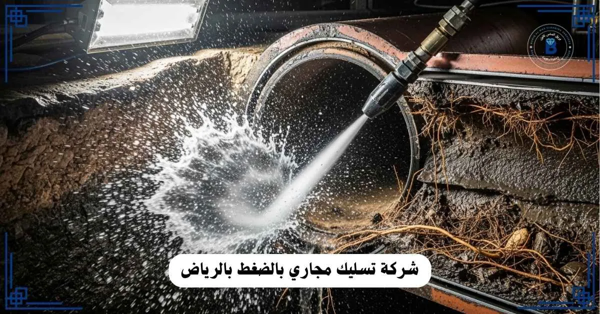 شركة تسليك مجاري بالضغط بالرياض