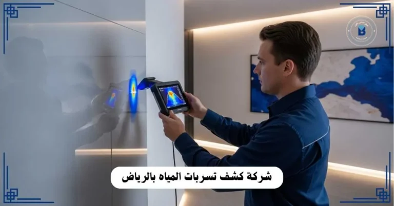 شركة كشف تسربات المياه بالرياض